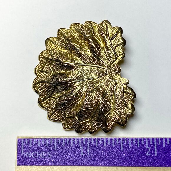 Vintage Scarf Clip Gold Tone Jewelry Clothing Clip Gift for Her Retro Shoe - Picture 7 of 7